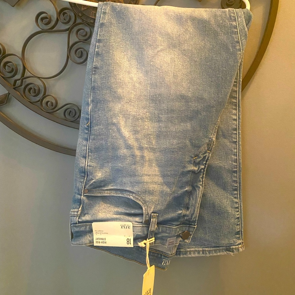 ana Stonewashed Women’s jeans, size 18